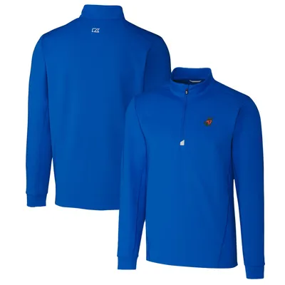 Florida Gators Cutter & Buck Traverse Stretch Quarter Zip-Pullover Top