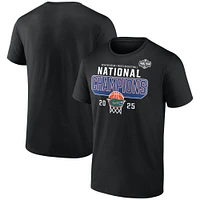 Men's Fanatics  Black Florida Gators 2025 NCAA Basketball National Champions Core T-Shirt