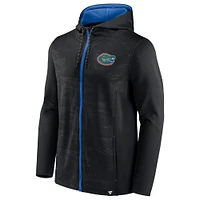 Men's Fanatics Black Florida Gators Ball Carrier Full-Zip Hoodie