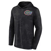 Men's Fanatics  Black Florida Gators Camo Hoodie Long Sleeve T-Shirt