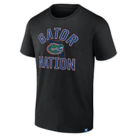 Men's Fanatics  Black Florida Gators Fundamentals Hometown Slogan T-Shirt