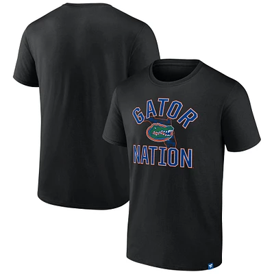 Men's Fanatics  Black Florida Gators Fundamentals Hometown Slogan T-Shirt