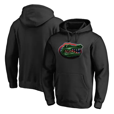 Florida Gators Fanatics Branded Team Midnight Mascot Fitted Pullover Hoodie - Black