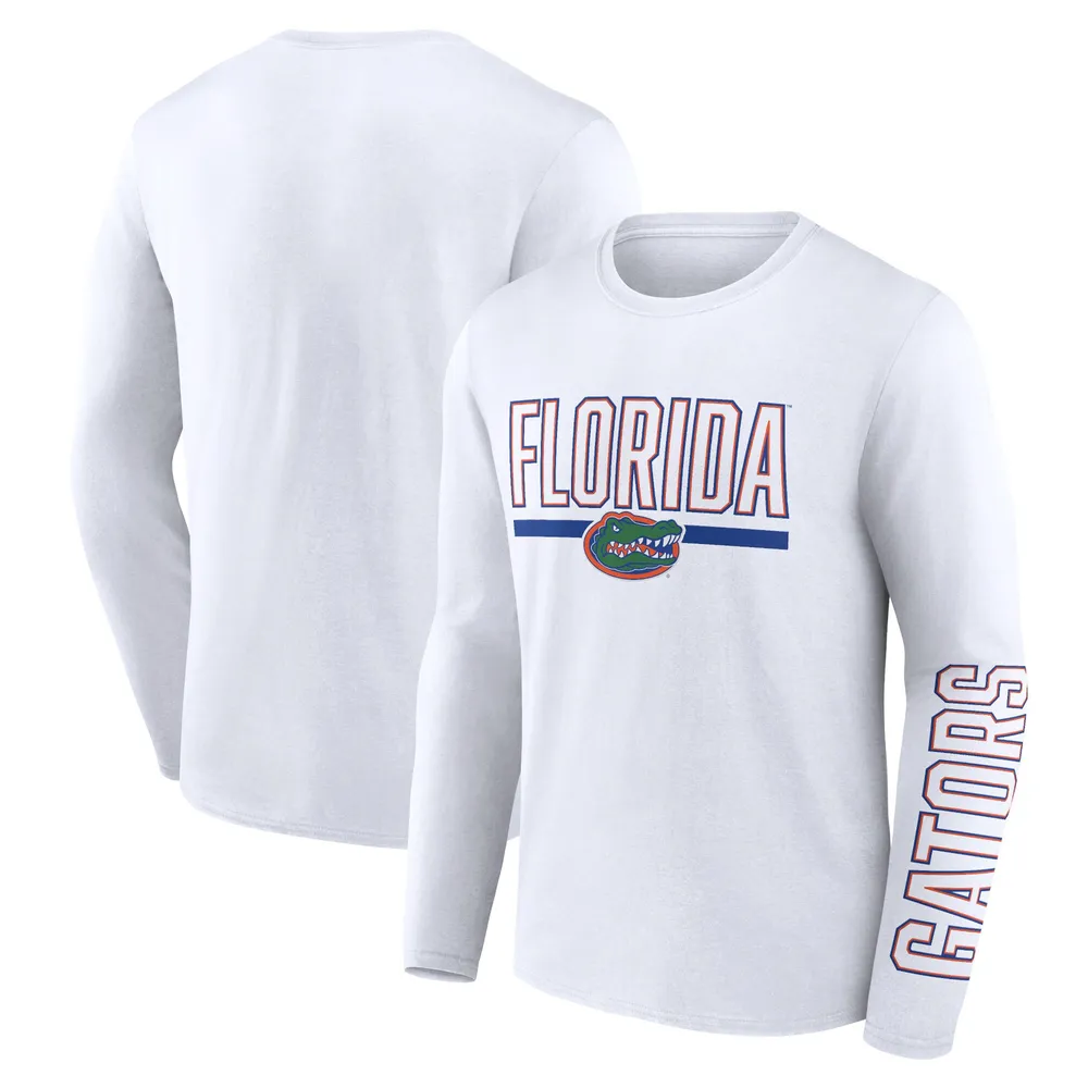 Florida Gators Women's Distressed Blue Football T'Shirt