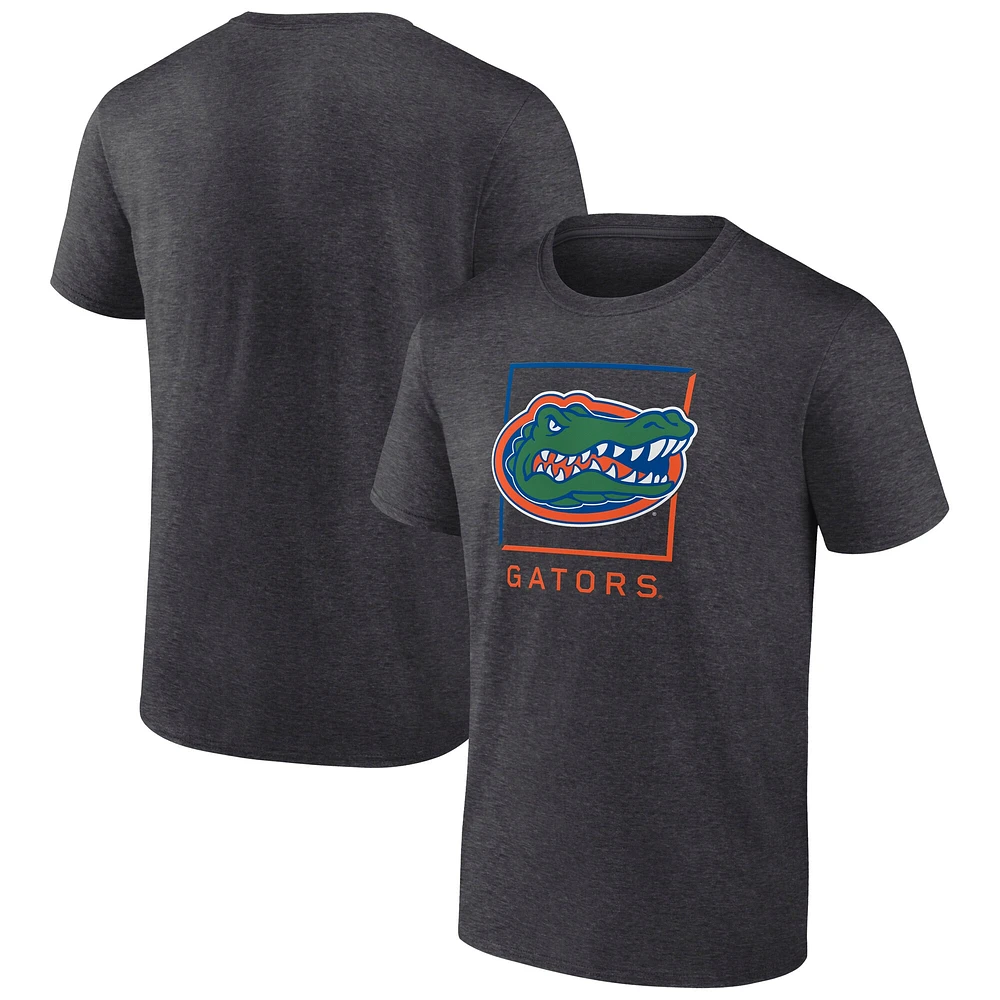 T-shirt Fanatics pour homme, équipe divisée par deux, couleur anthracite, Florida Gators