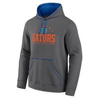 Sweat à capuche en polaire gris Fanatics pour hommes Florida Gators Toppler