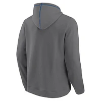 Sweat à capuche en polaire gris Fanatics pour hommes Florida Gators Toppler