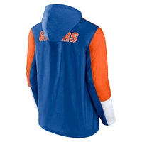 Men's Fanatics Royal/Orange Florida Gators Game Day Ready Full-Zip Jacket