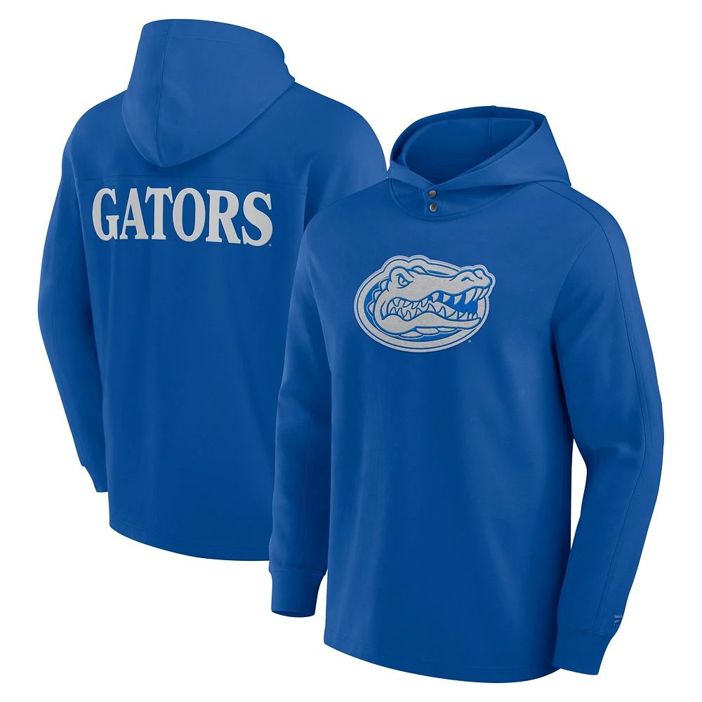 Sweat à capuche tri-blend Blaze Royal Florida Gators Fanatics pour hommes