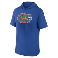 T-shirt à capuche avec logo principal Fanatics Royal Florida Gators pour hommes