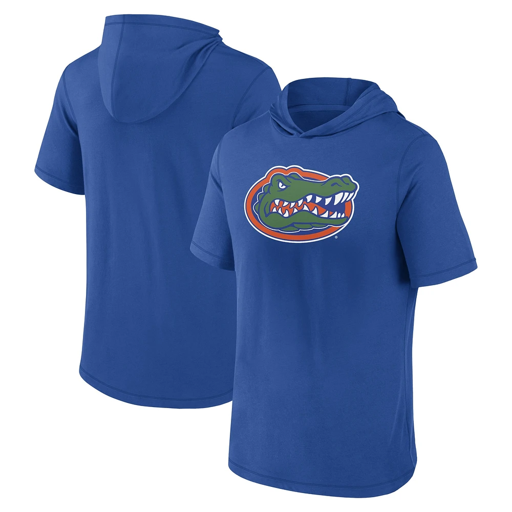 T-shirt à capuche avec logo principal Fanatics Royal Florida Gators pour hommes