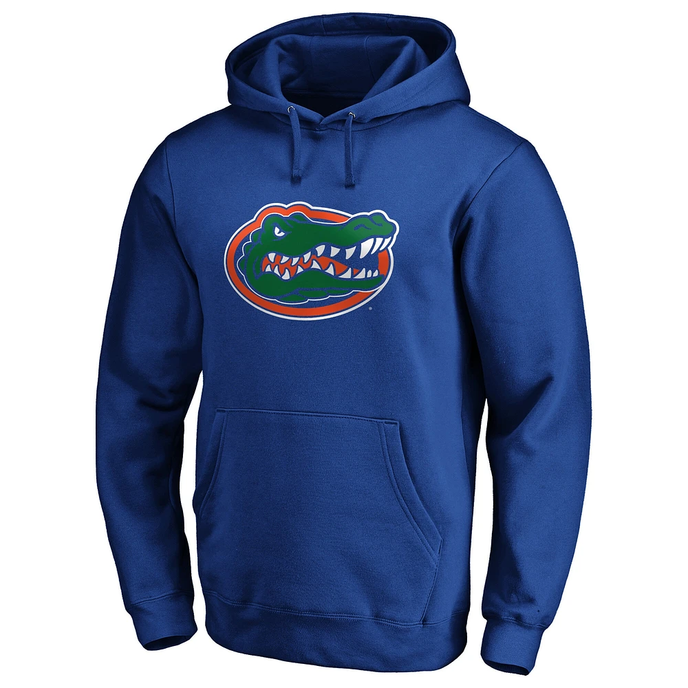 Sweat à capuche avec logo principal pour hommes Fanatics Royal Florida Gators