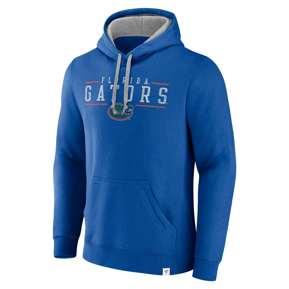 Sweat à capuche effet vieilli Second Wind Royal Florida Gators pour hommes Fanatics