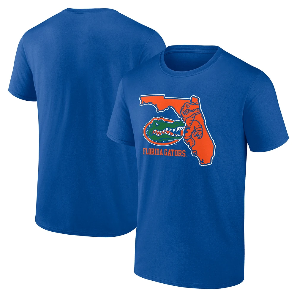 Men's Fanatics Royal Florida Gators State Lock T-Shirt
