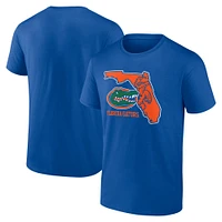 Men's Fanatics Royal Florida Gators State Lock T-Shirt