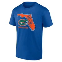 Men's Fanatics Royal Florida Gators State Lock T-Shirt