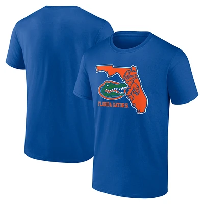 Men's Fanatics Royal Florida Gators State Lock T-Shirt