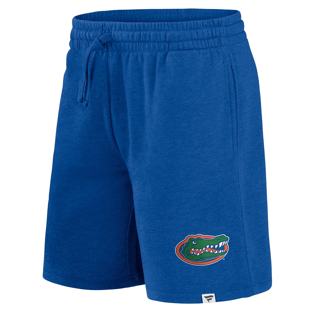 Short avec logo principal de l'équipe Royal Florida Gators Fanatics pour hommes