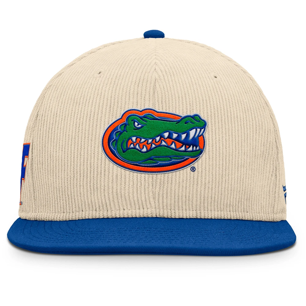 Men's Fanatics Tan Florida Gators Catcher Snapback Hat