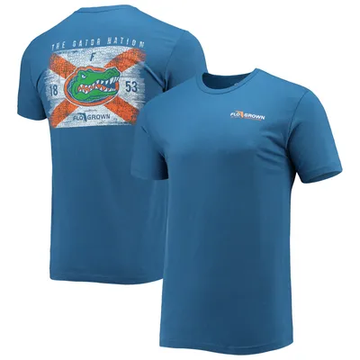 Florida Gators FloGrown Washed Flag T-Shirt - Royal