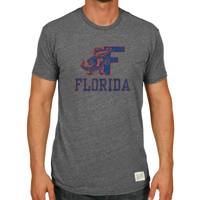 Florida Gators Original Retro Brand Tri-Blend T-Shirt - Heather Gray