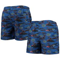 Men's FOCO Royal Florida Gators Island Palm Swim Trunks