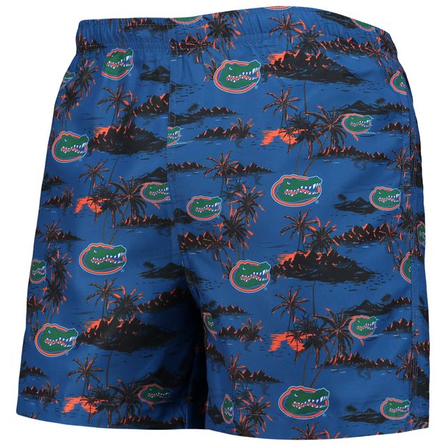 Maillot de bain pour homme FOCO Royal Florida Gators Island Palm