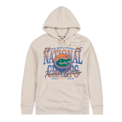 Men's Homefield Natural Florida Gators 2025 NCAA Basketball National Champions Pullover Hoodie