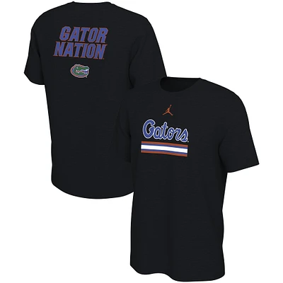 Men's Jordan Brand  Black Florida Gators Alternate Uniform T-Shirt