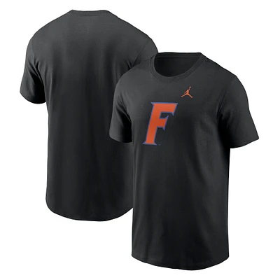 T-shirt Jordan Brand noir avec logo alternatif Florida Gators Primetime pour homme