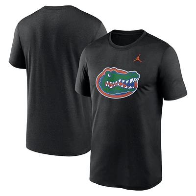 T-shirt Jordan Brand noir avec logo Florida Gators Primetime Legend pour homme