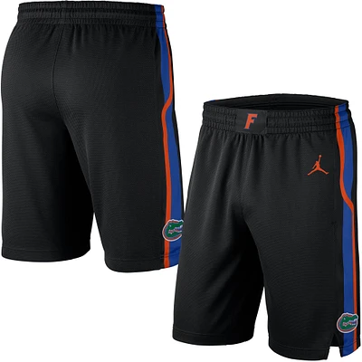 Short de performance basket-ball l'équipe Jordan Brand pour hommes, réplique des Florida Gators, noir