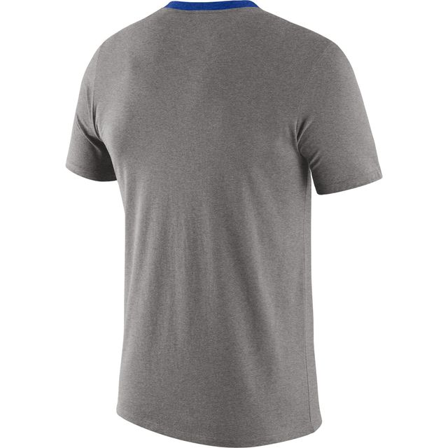 T-shirt tri-mélange de l'équipe casque Jordan Gators Vault la marque pour hommes, gris chiné