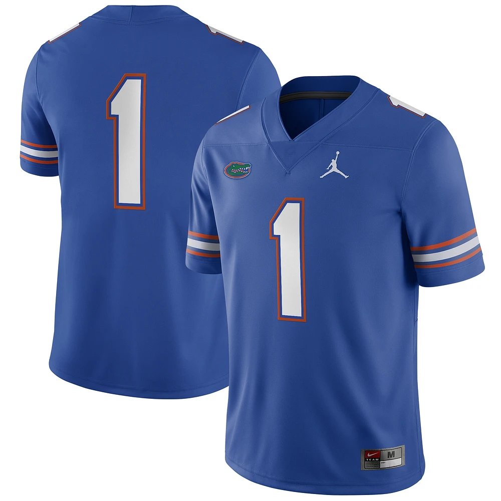 Maillot de match Jordan Brand #1 des Royal Florida Gators pour hommes