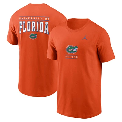 T-shirt Jordan Brand orange pour homme Florida Gators 2-Hit