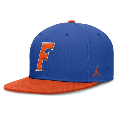 Men's Jordan Brand Royal/Orange Florida Gators Two-Tone Primetime Performance Fitted Hat