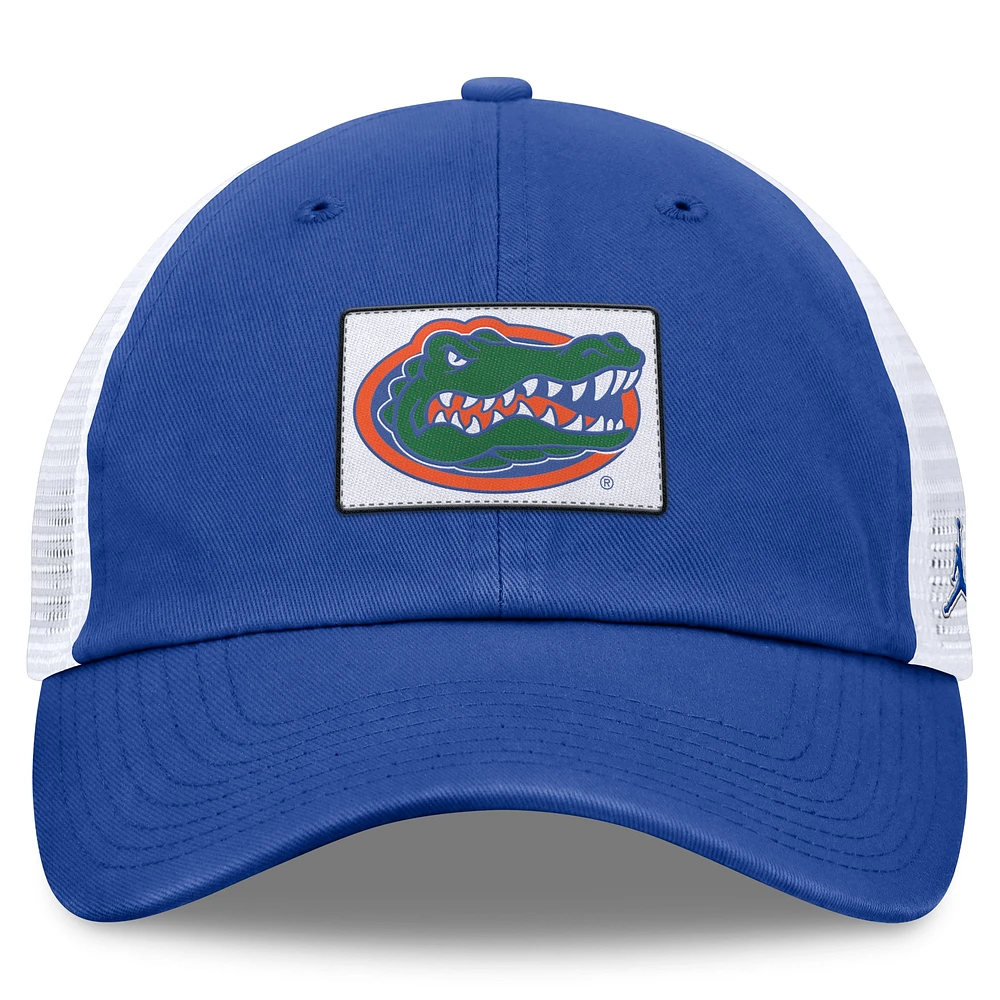 Men's Jordan Brand Royal/White Florida Gators Primetime Club Trucker Adjustable Hat