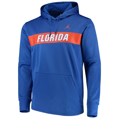 Men's Jordan Brand Royal Florida Gators 2018 Sideline Seismic Performance Hoodie