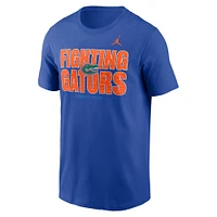 Men's Jordan Brand Royal Florida Gators Campus Local T-Shirt