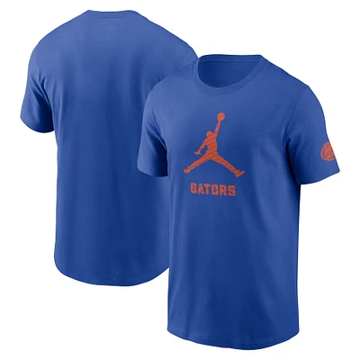 T-shirt Jordan Brand Royal Florida Gators Campus Mascot pour homme