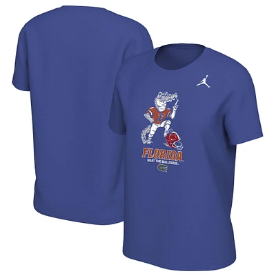 T-shirt Jordan Brand Royal Florida Gators FL/GA Rivalry pour homme