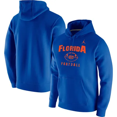 Florida Gators Jordan Brand Football Oopty Oop Club Fleece Pullover Hoodie - Royal