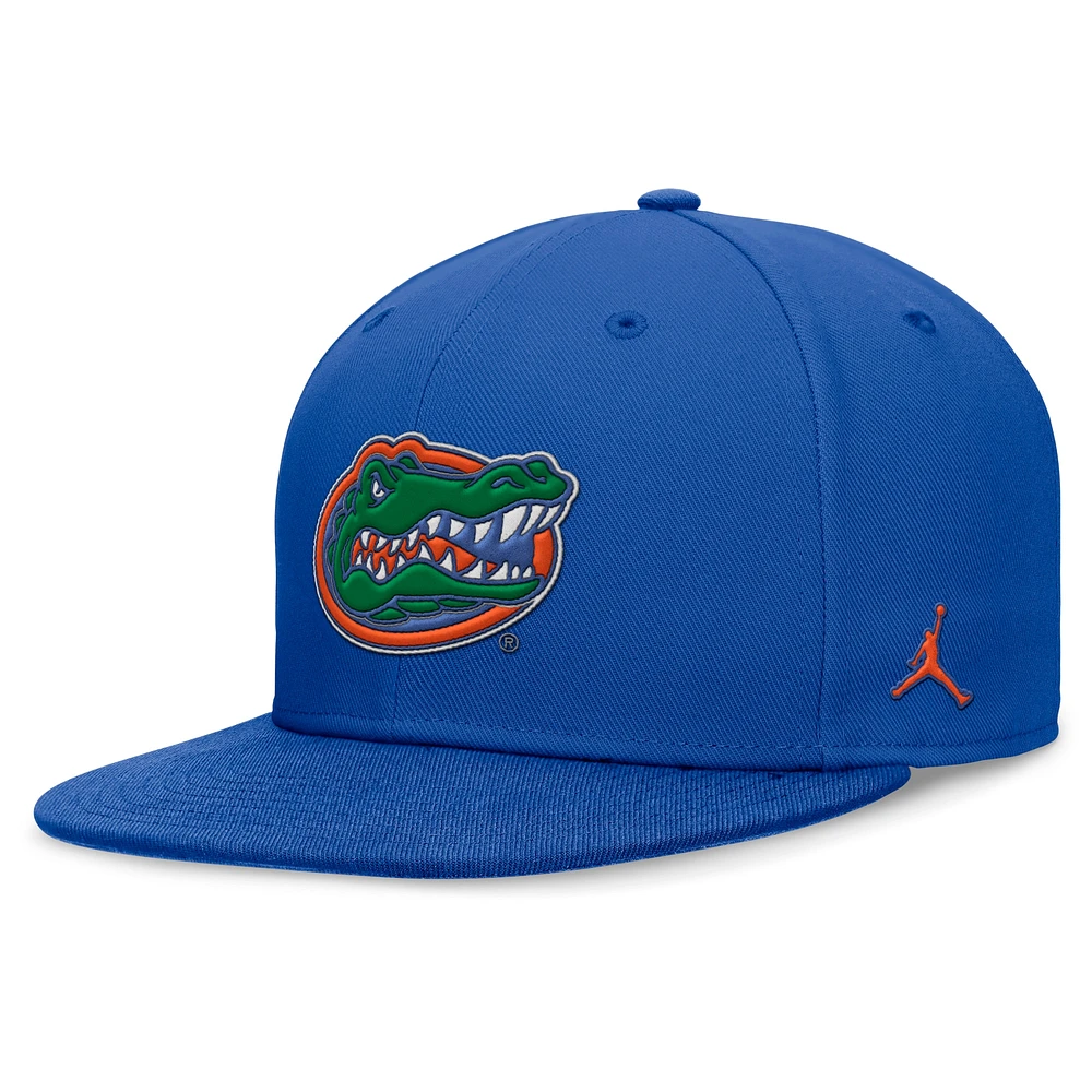 Casquette ajustée Jordan Brand Royal Florida Gators On-Field Pro pour homme