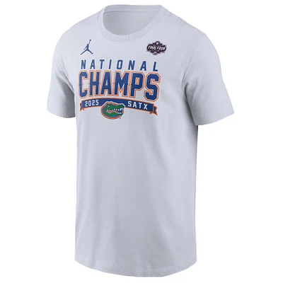 Men's Jordan Brand  White Florida Gators 2025 NCAA Basketball National Champions T-Shirt