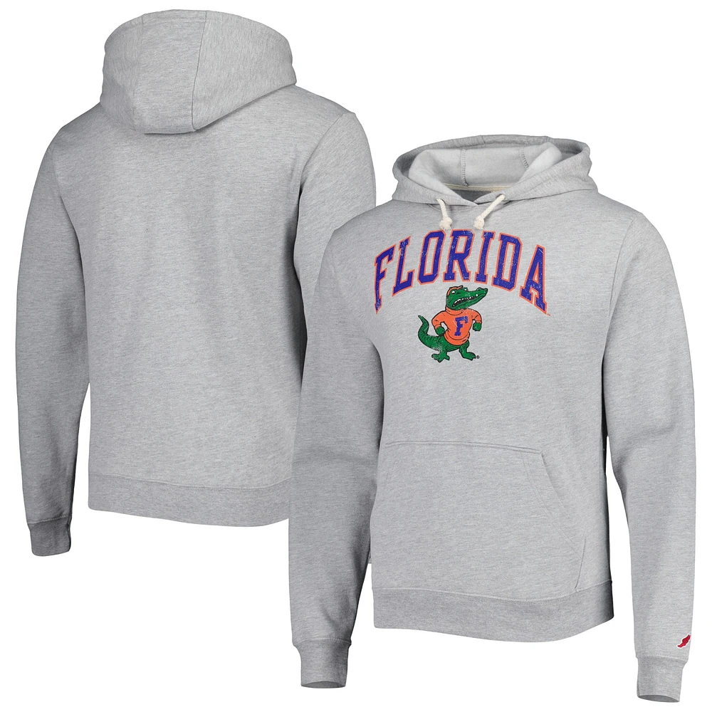 Sweat à capuche gris Florida Gators Arch Essential de la League Collegiate Wear pour hommes