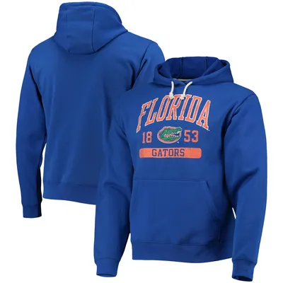 Florida Gators League Collegiate Wear Volume Up Essential Fleece Pullover Hoodie - Royal