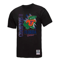 T-shirt noir délavé minéral rétro des Florida Gators de Mitchell & Ness pour homme