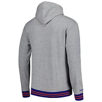 Men's Mitchell & Ness Heather Gray Florida Gators Pullover Hoodie