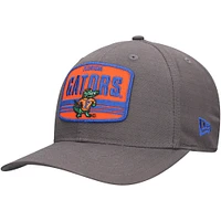 Men's New Era Charcoal Florida Gators Team Elevated 9SEVENTY Stretch-Snap Adjustable Hat