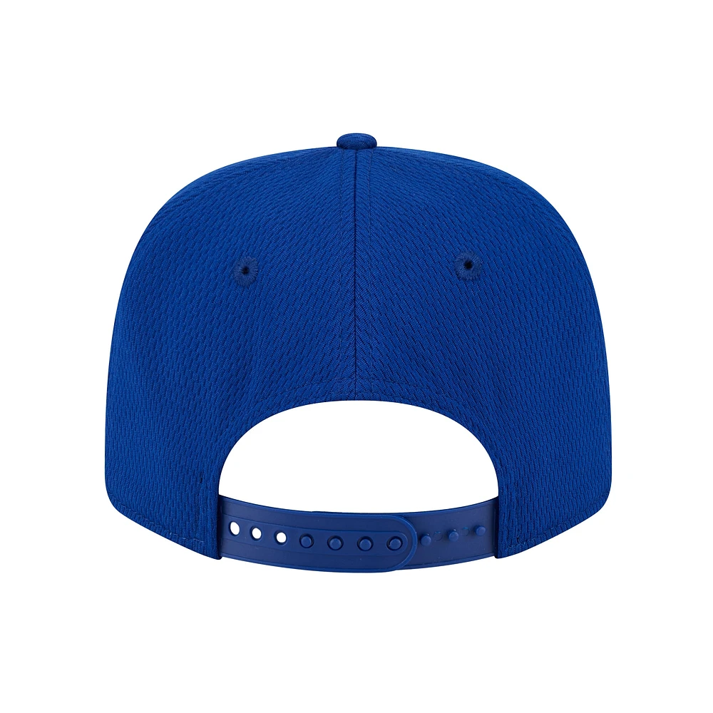 Casquette ajustable extensible à boutons-pression New Era Royal Florida Gators Patched 9SEVENTY pour homme